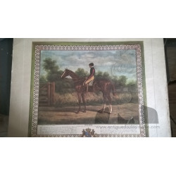 LAMINA REPRODUCCIÓN  OLEO W.J. SHAYER