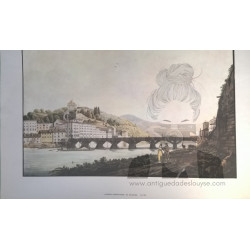 EL PUENTE PRINCIPAL 1800. RIO SALZACH