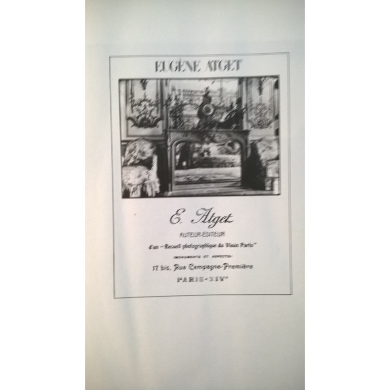 GRANDES FOTOGRAFOS. EUGÈNE ATGET