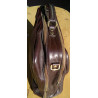 CARTERA DE MANO EN PIEL NATURAL