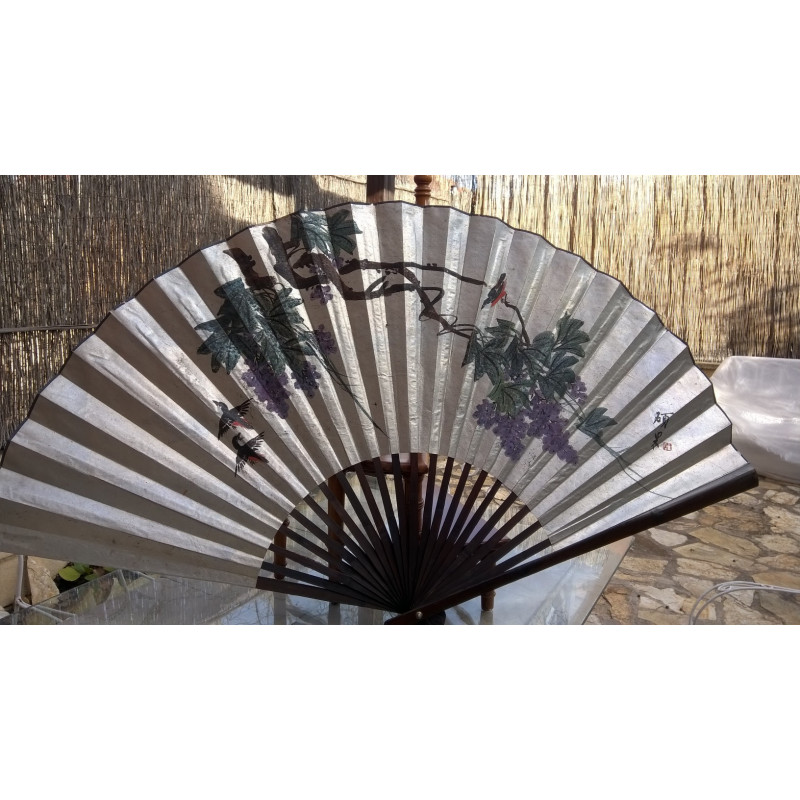 GRAN ABANICO DECORATIVO DE COLGAR
