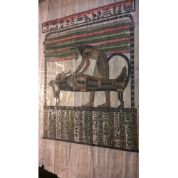 PAPIRO EGIPCIO ANNUBIS Y  SENEDYEYEN