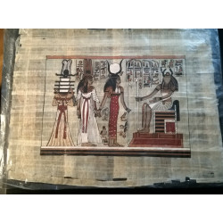 PAPIRO EGIPCIO NEFERTARI E ISIS