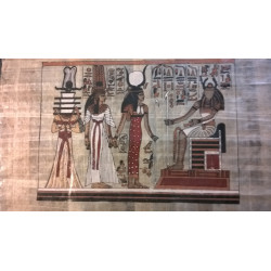 PAPIRO EGIPCIO NEFERTARI E ISIS