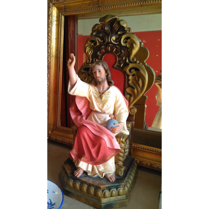 SAGRADO CORAZÓN DE JESÚS EN SU SITIAL