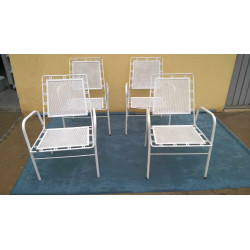 SEIS SILLONES DE HIERRO