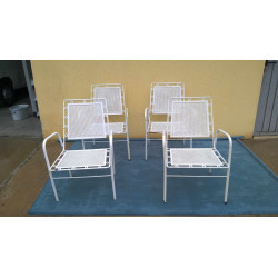 SEIS SILLONES DE HIERRO