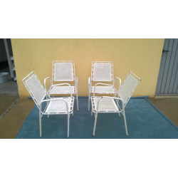 SEIS SILLONES DE HIERRO