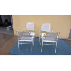 SEIS SILLONES DE HIERRO