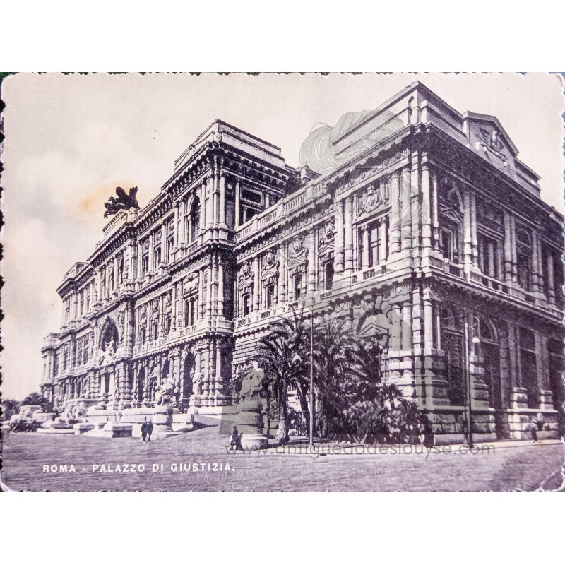 FOTO-POSTAL ROMA PALAZZO DI GIUSTIZIA
