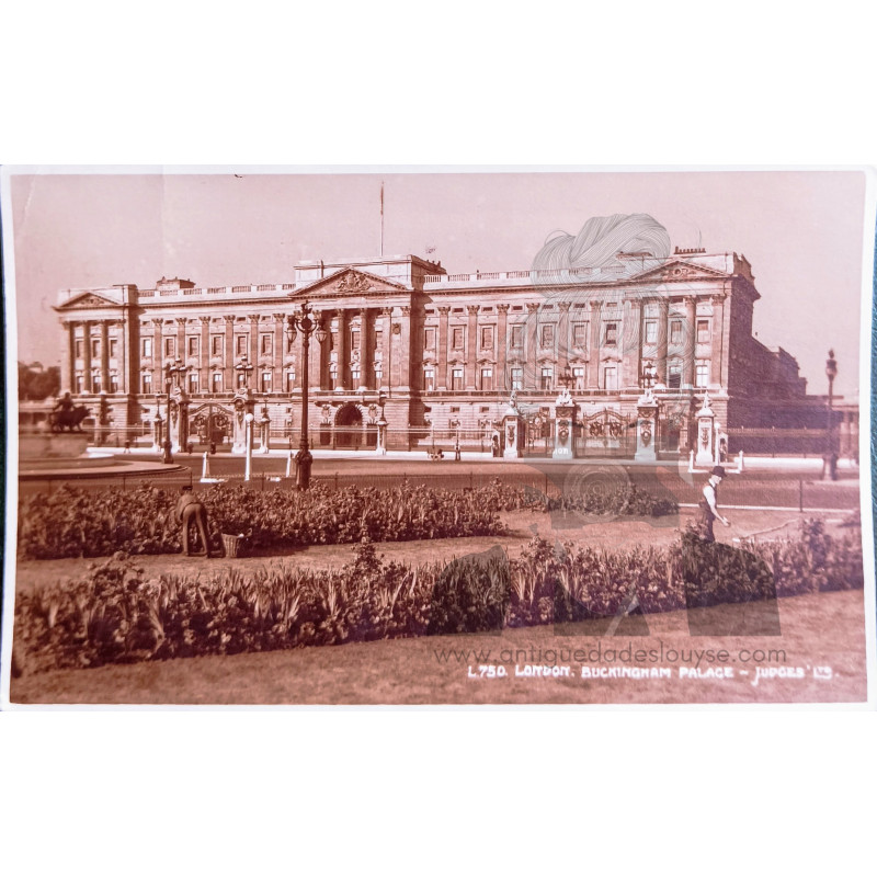 FOTO-POSTAL LONDON BUCKINGHAM PALACE