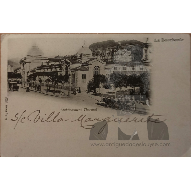 POSTAL ESTABLECIMIENTO TERMAL VILLA MARGARITA