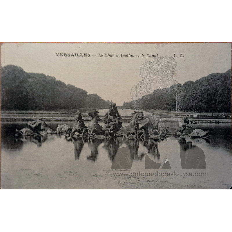 FOTO-POSTAL VERSALLES.FRANCIA