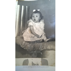 FOTO-POSTAL NIÑA PEQUEÑA