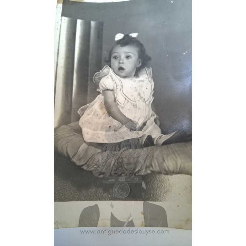 FOTO-POSTAL NIÑA PEQUEÑA