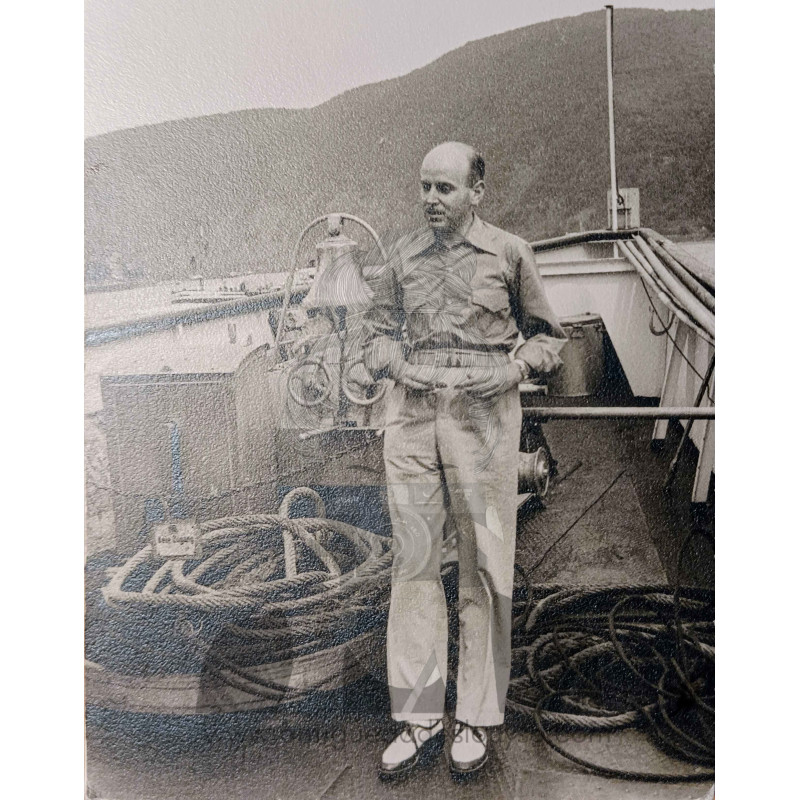 INTERIOR DE BARCO EN 1950