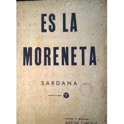 SARDANA. ES LA MORENETA ....