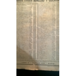 NOVELAS Y CUENTOS. REVISTAS LITERARIAS 1933