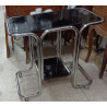 MESA CAMARERA CROMADA