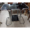 MESA CAMARERA CROMADA