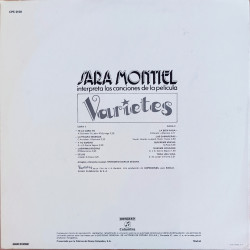 DISCO VINILO SARA MONTIEL. VARIETÉS