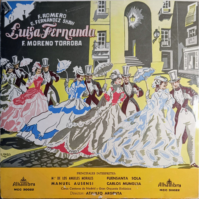LUISA FERNANDA DISCO VINILO ALHAMBRA