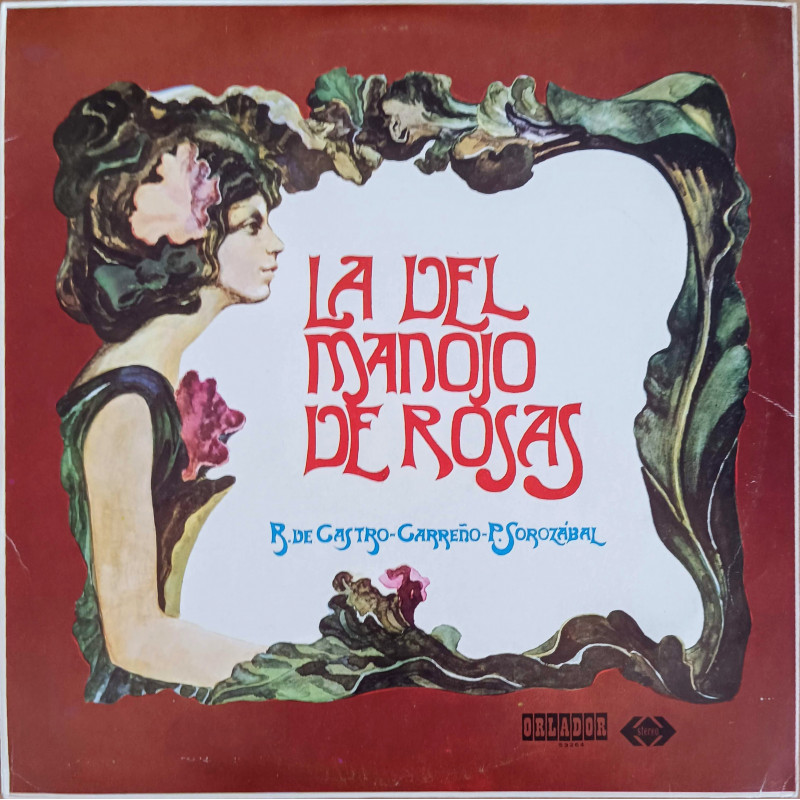 LA DEL MANOJO DE ROSAS.  DISCO VINILO