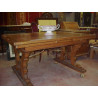 MESA MADERA CHAMBRANA BRONCE