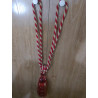 BORLÓN ROJO CON CORDÓN