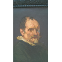 OLEO ESCULTOR MARTINEZ MONTAÑÉS