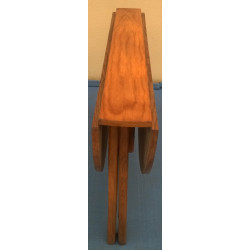 MESA CIRCULAR DE MADERA