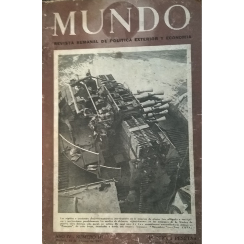 MUNDO. REVISTA SEMANAL POLÍTICA 1943