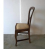SILLAS DE ESTILO ISABELINO MADERA NOBLE CINCO UNIDADES
