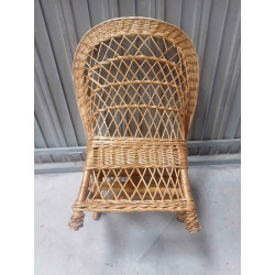 SILLÓN DE MIMBRE RESPALDO ALTO
