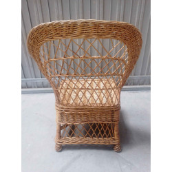 SILLÓN DE MIMBRE RESPALDO ALTO