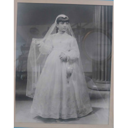 NIÑA PRIMERA COMUNIÓN, AÑOS 20-30