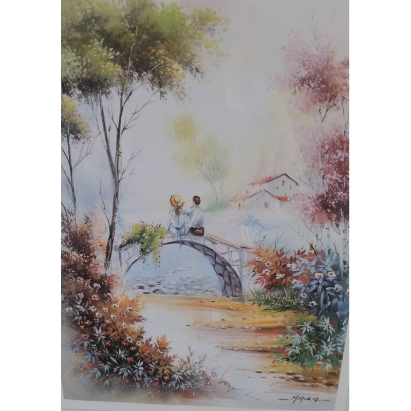 CUADRO CON PAISAJE