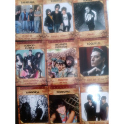 MUSICARDS.  CROMOS  GRUPOS  MUSICALES. EDITORIAL PANINI