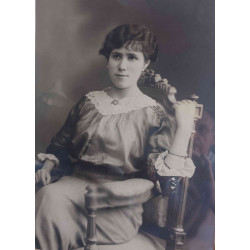 CUADRO FOTOGRAFÍA DAMA SIGLO XIX