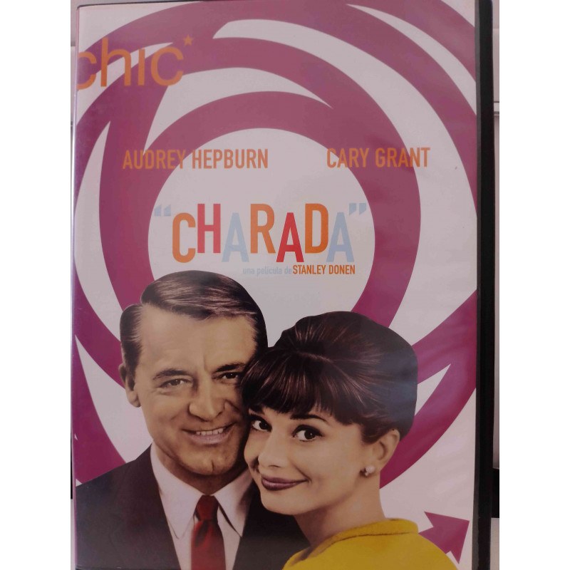 DVD. VIDEO .CHARADA. CARY GRANT. A. HEPBURN. SIN USO