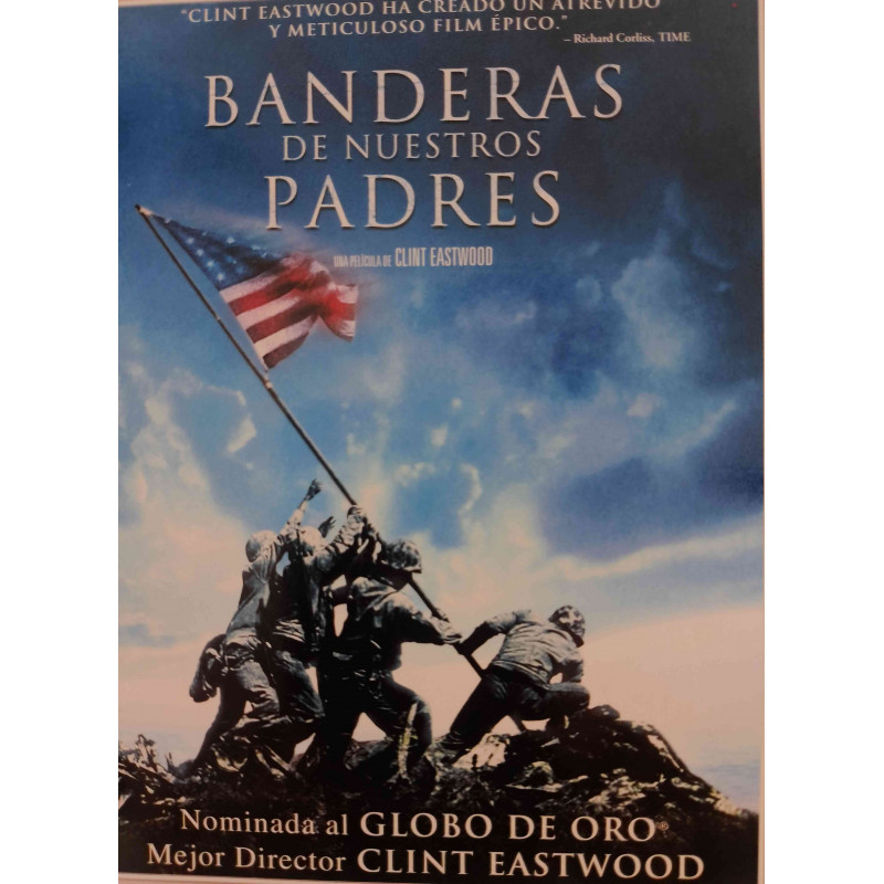 BANDERAS DE NUESTROS PADRES.   SIN USO. CLINT EASTW00D