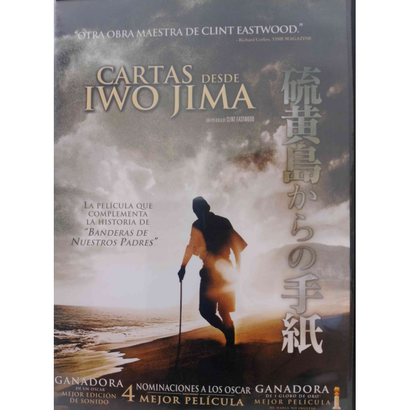 CARTAS DESDE IWOJIMA.  DVD VÍDEO.  SIN USO.  CLINT EASTWOOD