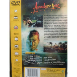 DVD VÍDEO. APOCALYPSE NOW.  FRANCIS FORD COPPOLA. SIN USO