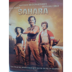 DVD VIDEO. SIN USO. SAHARA.
