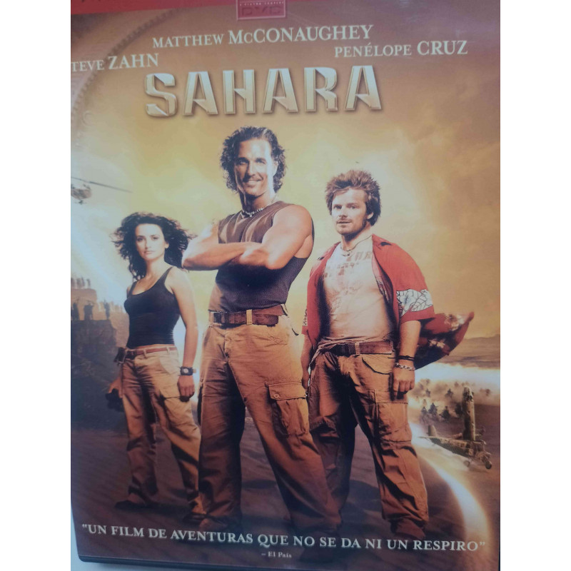 DVD VIDEO. SIN USO. SAHARA.