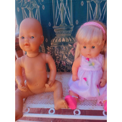 PAREJA DE MUÑECOS  FAMOSA S-723 niño  T-1865-03 niña