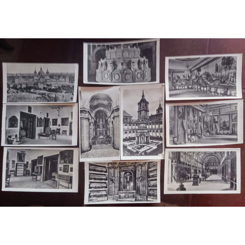 CONJUNTO DE 10 FOTO-POSTALES  DE REDUCIDO TAMAÑO