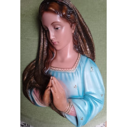 IMAGEN DE LA VIRGEN EN YESO...