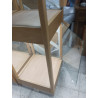 TRES EXPOSITORES UNIDOS EN MADERA Y CRISTAL