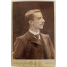 GRAN FOTOGRAFÍA JOVEN S. XIX CON TRAJE DE LA ÉPOCA.  FOTO ORIGINAL. NAPOLEÓN